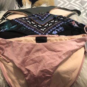 NWT! 3 pair of bikini bottoms